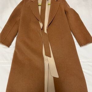 Chic Reversible Wrap Coat